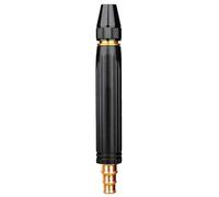 Car Wash Spray - Multi-Functional Black High-Pressure Hose Nozzle, Alloy Copper-Plated Nipple Connector | Adjustable Twist Water & Garden Shower Head, Integrated Molding Heavy Duty Power Washe