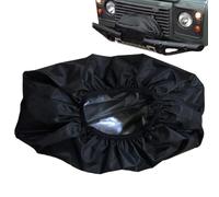 Car Winch Cover, Waterproof Protective Covere, Accessories with Rain Covar - for Outdoor & Travel | 420D Oxford, UV-resistant, dustproof, black, protects winches during camping, road trips & adventure