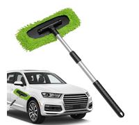 Car Window Cleaner - Car Wash Mop | Windshield Cleaner Tool, Windshield Glass Cleaning Kit Cleaning Supplies with Exhension Pole Telescopic Frost Removal Cleaners