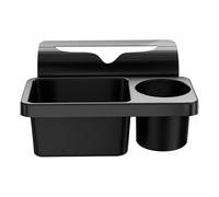 Car Window Cup Holder - Multifunctional Car Door Organizer, Universal Drink Storage Travel Accessory | Automotive Seat Back Organizers for Camping Commute Road Trip Family Backseat