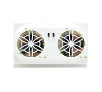 Car Window Exhaust Fan - 5000 RPM USB Powered Wind Blower