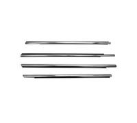 Car Window Seals Joint d'étanchéité en caoutchouc pour vitre extérieure pour Citroen pour Elysee 2014-2016 Window Seal(Chrome)
