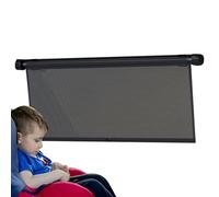 Car Window Shade - 15.75x17.72 in RV Window Shade | Car Side Windôw Shades | Single-Touch Retractable UV Protection | Automobile Interior Accessories for Hot Weather Cooling