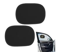 Car Window Shade Set - Heat-Insulation Breathable Mesh Cover, UV Blocking Side Panel Screen Kit, Foldable Privacy Barrier Layer, Vehicle Accessory, Comfort Aid for Truck SUV Driver Passenger
