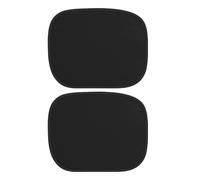 Car Window Sunshade Set | Electrostatic Mesh, Front & Rear, 9.8in X 6.7in & 17.3in X 13.8in | Static Cling Sun Blocking Panel | No Install Windshield Side Shade for UV Protection