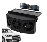 Car Window Vent Fan | Quiet Automotive Exhaust Fan,Car With 1600mAh Battery For Removes Odors & Prevents Fog Accumulation, Auto Ventilator Vehicles