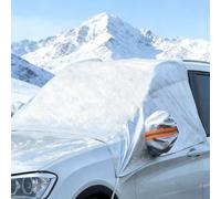 Car Windscreen Cover, Windscreen Covers Frost, Premium Reversible Car Windscreens Cover for Winter, Cars Snow Covers, Pefect Fit for Cars SUV All Years (B)