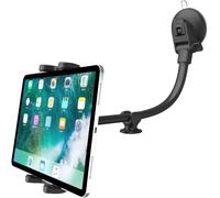 Car Windscreen Tablet Holder For 4 To 13 Inch Ipad Smartphone,16 Inch Long Arm Tablet Holder Dashboard With Stabilizer For Ipad Pro 12.9 Air Mini,Galaxy Z Fold,Fire Hd,Iphone