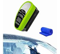 Car Windshield,Glass Cleaner,2025 New Car Window Oil Film Cleaner,Automotive Oil Film Cleaning Brush,Glass Cleaning Board,for Windshield Remove Stain,Suitable for all glass (1)