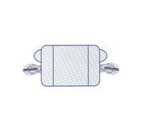 Car Windshield Snow Cover Magnetic Edge Auto Sun Shade Snow Ice Protections Cover with Side Mirrors Cover for Car SUV Blue