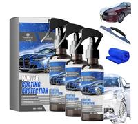 Car Windshield Snow Melting Coating Spray, Deicer Spray for Car Windshield, Multi-Purpose Cars Window Remover Snows Sprays, De - Icer for Cars Windshields Defroster, Most Vehicles (3pcs)