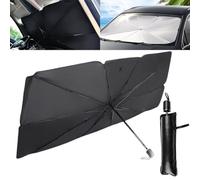 Car Windshield Umbrella,Car Windshield Sun Shade for Car Window,Retractable Windshield Sun Shade for Car,Car Shades for Front Windows,Car Visor Extender Sun Blocker,Car Must Haves,Car Accessories(Colo