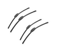 Car Wiper Compatible For Jaguar F-TYPE 2013-2017 22" + 21" Front Rear Wiper Blades Brushes Cutter Accessories 2013 2014 2015 2016 2017(4 PCS)