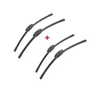 Car Wiper Compatible For Land Rover Range Rover Sport 2013-2015 24" + 20" Front Rear Wiper Blades Brushes Cutter Accessories 2013 2014 2015(4 PCS)