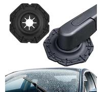 Car Wiper Hole Cover, Silicone Windshield Wiper Arm Holes Protector, Truck Wind Shield Arms Holes Protection, & Anti-Leaf Cap for Vehicles,(2-Pack, Black)