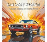 Car Word Search Book: Word Searches with Easy to Read Print Cars, Car Racing and More | Practice Workbook For Adults and Kids | 8.5 inches, 75 pages | 30 Puzzles