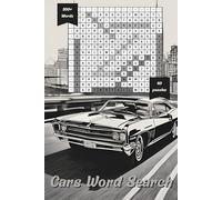 Car Word Search: Easy-to-read word search puzzles featuring topics like vehicles, automotive, technology, and more | 6x9 inches | 124 pages - perfect for vacations, holidays, and leisure time.