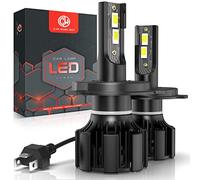 CAR WORK BOX H4 LED 28000LM Ampoules LED Lampe Phares pour Voiture 12V, 130W 6500K