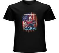 Cara Gina Carano Short Sleeve Top Sweatshirt Short Sleeve Black 3XL