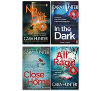 Cara Hunter DI Fawley Series 4 Books Collection Set - All the Rage, In the Dark, Close to Home, No Way Out