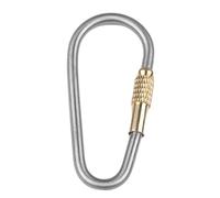 Carabinateur à vis-connecteur d'escalade pour usage lourd, clip de verrouillage sûr | chante pour vis en aluminium résistantes, équipement de sécurité pour l'escalade en plein air, les échelles