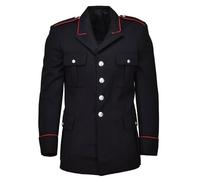 Carabinieri Original Italian Military Black Wool Carabinieri Veste formelle Rayures rouges NOUVEAU, Noir , Taille unique