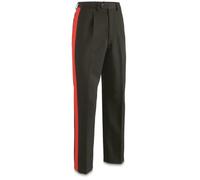 Carabiniers de police italienne originaux Pantalon noir, Noir , 34W / 32L
