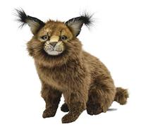 Caracal Cat Sitting Plush Soft Toy by Hansa.26cm 7047