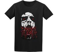 Carach Angren Band Face Black Metal Men's T-Shirt Unisex Black Cotton Print Tee Shirts S