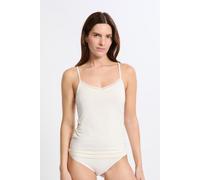 Caraco maille thermique - Warme Up Lace - XL - Ecru - Femme - Etam