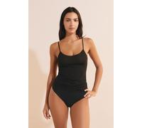 Caraco maille thermique - Warme Up Lace - XS - Noir - Femme - Etam