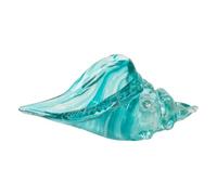 CARACOLA VIDRIO AZUL