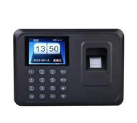 Caractère De Poinçon De Machine De Présence De Temps D'empreinte Digitale X1 dans La Machine Multilingue Facultatif