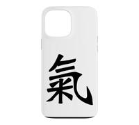Caractère Kanji de Calligraphie Chinoise Qi Energy (Chi ou Ki) Coque pour iPhone 13 Pro Max