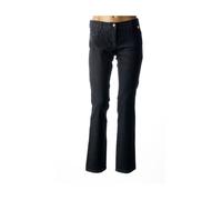 caractere pantalons femme de couleur bleu