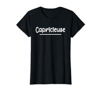 Caractère Simple Capricieuse Mot Simple Capricieuse T-Shirt