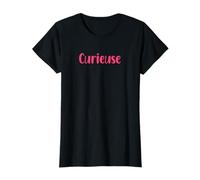 Caractère Simple Curieuse mot simple Curieuse T-Shirt