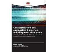 Caractérisation des composites à matrice métallique en aluminium: Renforcé par du carbure de silicium et du carbure de bore à différents pourcentages en poids