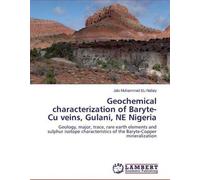 Caractérisation géochimique des veines de baryte et de cuivre, Gulani, NE Nigeria