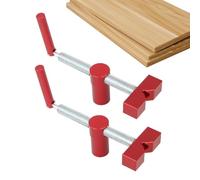 Caractéristiques de la base stable lestée en métal gris : petit étau, poignée pivotante industrielle durable, matériel de montage compact | Système de support manuel robuste pour projets de garage à