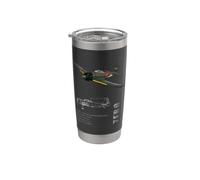 Caractéristiques du chasseur A6M Zero (japonais) Gobelet isotherme en acier inoxydable double paroi