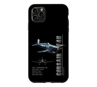 Caractéristiques du Chasseur Corsair F4U pour Avions Navals Coque pour iPhone 11 Pro Max