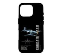 Caractéristiques du Chasseur Corsair F4U pour Avions Navals Coque pour iPhone 16 Pro
