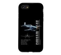 Caractéristiques du Chasseur Corsair F4U pour Avions Navals Coque pour iPhone SE (2020) / 7/8