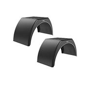 CARADO 2 X 15-16" Garde-Boue pour jumelle pneumatiques DOMAR Protection tôle Camion