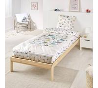 Caradou® Parure Et Couette Enfant Abecedaire Blanc 90X190