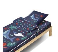 Caradou® Rechange Parure De Lit Enfant Océan Bleu 90X190