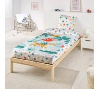Caradou® Rechange Parure Lit Enfant Animaux Vert 90X190