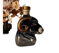 Carafe à Alcool,Décoration d'Intérieur Humoristique - Carafe Vodka Mouton Bouteilles d'Alcool Vides | Pour Vodka Tequila Vin Cocktail Brandy Décoration De Maison Cadeaux Pour Hommes Anniversaire Noël