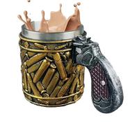 Carafe à bière Bullet - Tasse en acier inoxydable de 450 ml, tasse innovante avec design De, récipient à boissons de grande capacité, tasse en métal isolée | Fournitures de boissons pour la maison